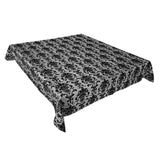 Floral Poplin Damask Durable Small Tablecloth