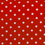Poly-Cotton Small Dots Print Fabric for Arts, Crafts, & Sewing
