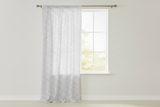 Cotton Curtain Polka Dots Print 58 Inch Wide / Small Dots - Black on White
