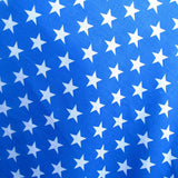 Poly-Cotton Stars Print Fabric for Arts, Crafts, & Sewing