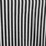 Poly-Cotton Half Inch Wide Stripes Print Fabric for Arts, Crafts, & Sewing