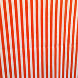 Poly-Cotton Half Inch Wide Stripes Print Fabric for Arts, Crafts, & Sewing