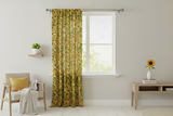 Cotton Curtain Floral Print 58 Inch Wide - Sunflowers Fields