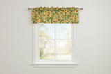 Cotton Window Valance Floral Print 58 Inch Wide - Sunflowers Fields