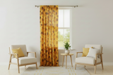 Cotton Curtain Floral Print 58 Inch Wide - Sunflowers Allover