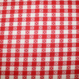 Poly-Cotton Tavern Checkered Print Fabric for Arts, Crafts, & Sewing