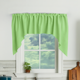 Poplin Solid Swag Window Valance 72" Wide / 36" Tall