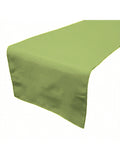 Poplin Table Runner Solid - Tea Green