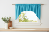 Poplin Solid Swag Window Valance 72" Wide / 36" Tall