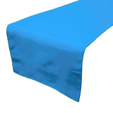 Poplin Table Runner Solid - Turquoise