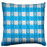 Poplin Tavern Gingham Checkered Decorative Throw Pillow/Sham Cushion Cover