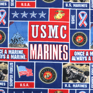 Fleece Blanket United States - Marine Corps