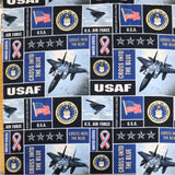 Fleece Blanket United States Air Force Print