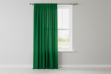 Solid Poplin Window Curtain or Photography Backdrop 58" Wide - Valley Green