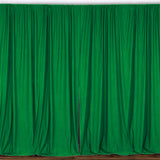 Solid Poplin Window Curtain or Photography Backdrop 58" Wide Valley Green