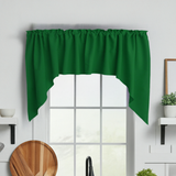 Poplin Solid Swag Window Valance 72" Wide / 36" Tall