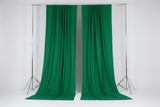 Solid Poplin Window Curtain or Photography Backdrop 58" Wide - Valley Green