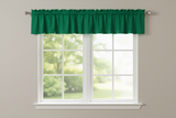 Solid Poplin Window Valance 58" Wide - Valley Green
