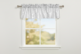 Pintuck Window Valance 52" Wide - White
