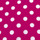 Poly-Cotton Polka Dots Print Fabric for Arts, Crafts, & Sewing