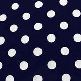 Poly-Cotton Polka Dots Print Fabric for Arts, Crafts, & Sewing