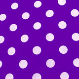 Poly-Cotton Polka Dots Print Fabric for Arts, Crafts, & Sewing