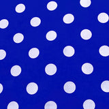Poly-Cotton Polka Dots Print Fabric for Arts, Crafts, & Sewing