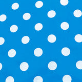 Poly-Cotton Polka Dots Print Fabric for Arts, Crafts, & Sewing