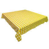 Poplin Tavern Gingham Checkered Polyester Tablecloth