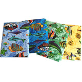 Cotton Curtain Animal Print 58 Inch Wide Fish Aquarium