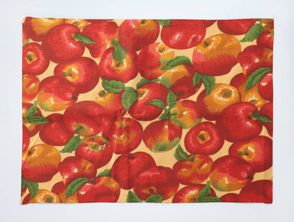 Apples Allover Print Cotton Dinner Table Placemats Holiday Home Decoration 13