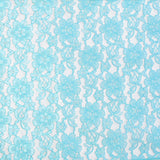 Sheer Floral "Rachel" Lace Fabric 58" Wide by 36"(1-Yard) for Arts, Crafts, & Sewing