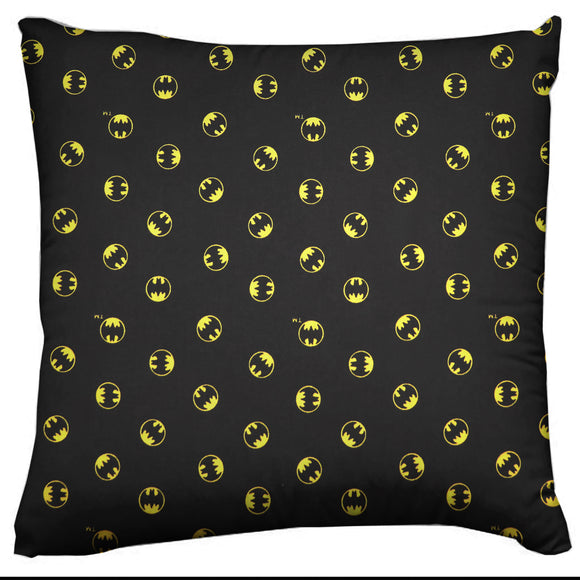 DC Comics Themed Decorative Throw Pillow/Sham Cushion Cover Batman Symbols