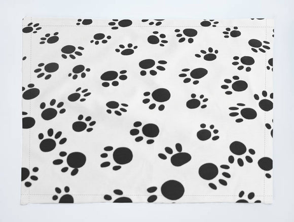 Animal Paw Prints Cotton Dinner Table Placemats Holiday Home Decoration 13