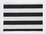 2" Wide Stripes Print Cotton Dinner Table Placemats Holiday Home Decoration 13" x 19" (Pack of 4)