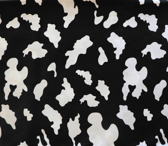 Poly-Cotton Cow Print Fabric 58