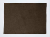 Faux Burlap Dinner Table Placemats Holiday Home Decoration 13" x 19" (Pack of 4)