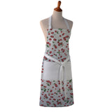Cotton Apron - Cherries Allover Print - Kitchen BBQ Restaurant Cooking Painters Artists - Full Apron or Waist Apron