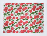 Plastic with Flannel Backing Dinner Table Placemats Holiday Home Decoration 13" x 19" (Pack of 4)