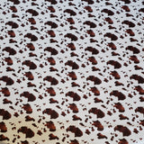 Poly-Cotton Cow Print Fabric 58" Wide by 36"(1-Yard) for Arts, Crafts, & Sewing