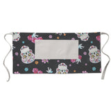 Cotton Apron - Day of the Dead Sugar Skulls - Kitchen BBQ Restaurant Cooking Painters Artists Kids - Full Apron or Waist Apron