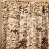 Cotton Curtain Camouflage Print 58 Inch Wide Pixelated Desert Camouflage