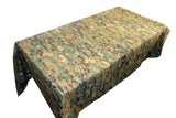 Cotton Tablecloth Camouflage Print Pixelated Digital Jungle Camouflage
