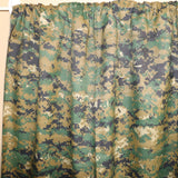 Cotton Curtain Camouflage Print 58 Inch Wide Pixelated Jungle Camouflage