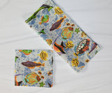 Cotton Fish Aquarium Napkins 18"X18"