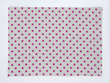 Small Dots Print Cotton Dinner Table Placemats Holiday Home Decoration 13" x 19" (Pack of 4)
