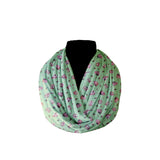 Cotton Infinity Scarf Winter and Christmas Prints