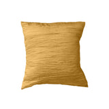 Crushed Taffeta Decorative Throw Pillow/Sham Cushion Cover Gold
