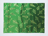 Christmas Trees Brocade Dinner Table Placemats Holiday Home Decoration 13" x 19" (Pack of 4)