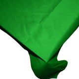 Faux Silk Dupioni Tablecloth Green
